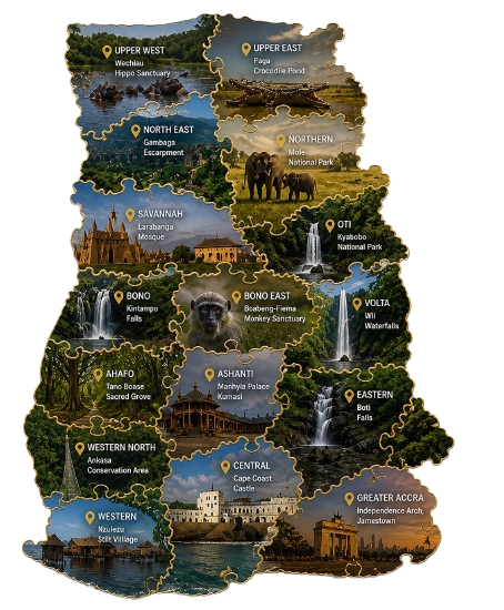 Discover Ghana Puzzles